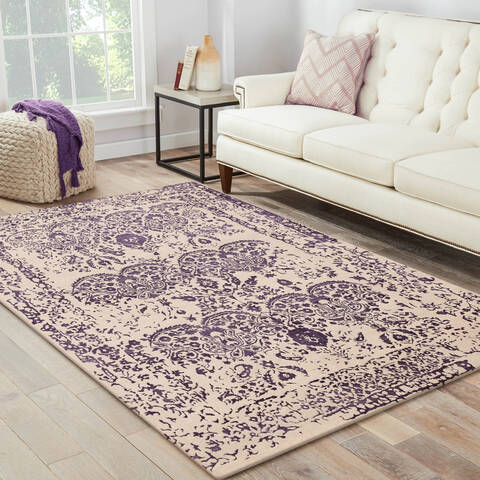 Modern Multicolor Hand Knotted 66 X 99 Area Rug 902-147371 Image 1