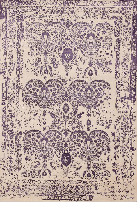 Modern Multicolor Hand Knotted 66 X 99 Area Rug 902-147371 Image 0
