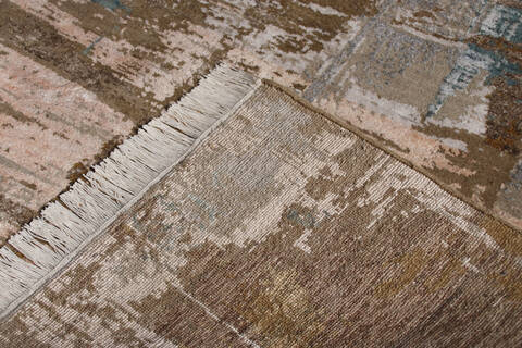 Modern Multicolor Hand Knotted 66 X 99 Area Rug 902-147377 Image 1