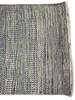 Modern-Contemporary Grey Runner Hand Knotted 26 X 100  Area Rug 254-147382 Thumb 1