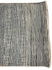 Modern-Contemporary Grey Runner Hand Knotted 26 X 100 Area Rug 254-147382 Thumb 1