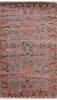 Modern-Contemporary Grey Hand Knotted 32 X 55  Area Rug 254-147386 Thumb 0