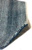 Modern-Contemporary Blue Runner Hand Knotted 24 X 119 Area Rug 254-147390 Thumb 2