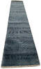 Modern-Contemporary Blue Runner Hand Knotted 24 X 119 Area Rug 254-147390 Thumb 4