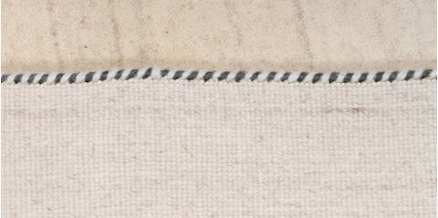 Gabbeh Beige Hand Knotted 48 X 67 Area Rug 254-147392 Image 1