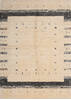 Gabbeh Beige Hand Knotted 48 X 67 Area Rug 254-147392 Thumb 0
