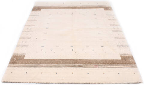 Gabbeh Beige Hand Knotted 49 X 67 Area Rug 254-147393 Image 4