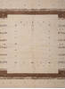 Gabbeh Beige Hand Knotted 49 X 67 Area Rug 254-147393 Thumb 0