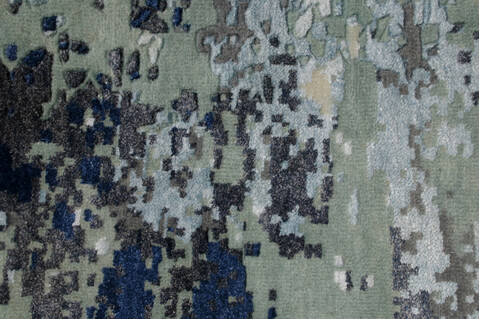 Modern Multicolor Hand Knotted 80 X 100 Area Rug 902-147407 Image 2
