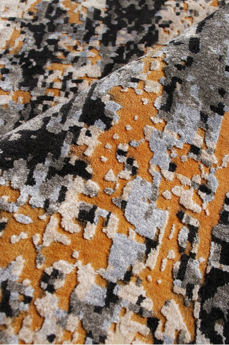 Modern Multicolor Hand Knotted 82 X 114 Area Rug 902-147408 Image 2