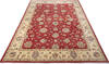 Chobi Red Hand Knotted 100 X 135 Area Rug 700-147415 Thumb 1