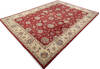 Chobi Red Hand Knotted 100 X 135 Area Rug 700-147415 Thumb 2