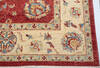 Chobi Red Hand Knotted 100 X 135 Area Rug 700-147415 Thumb 3