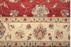 Chobi Red Hand Knotted 100 X 135 Area Rug 700-147415 Thumb 5