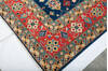 Kazak Blue Hand Knotted 91 X 118  Area Rug 700-147416 Thumb 5