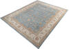 Chobi Blue Hand Knotted 80 X 910  Area Rug 700-147419 Thumb 2