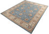 Chobi Blue Hand Knotted 84 X 97  Area Rug 700-147424 Thumb 2