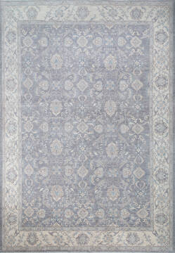 Chobi Grey Hand Knotted 10'0" X 14'3"  Area Rug 700-147426