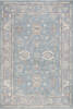 Chobi Blue Hand Knotted 60 X 90  Area Rug 700-147429 Thumb 0