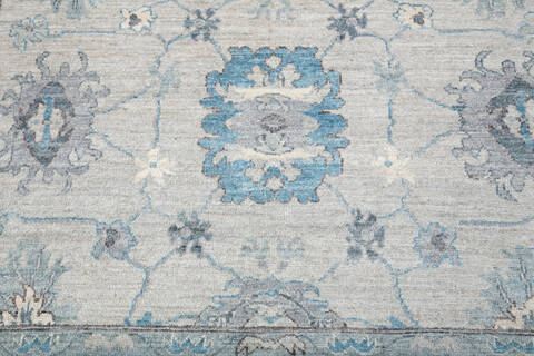 Chobi Beige Hand Knotted 63 X 93 Area Rug 700-147431 Image 4