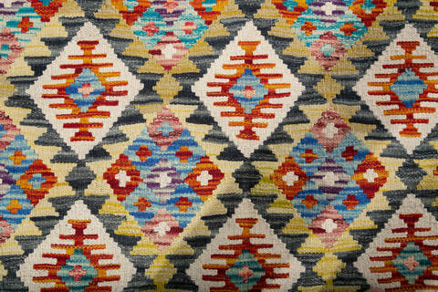 Kilim Multicolor Hand Knotted 41 X 64 Area Rug 700-147442 Image 5