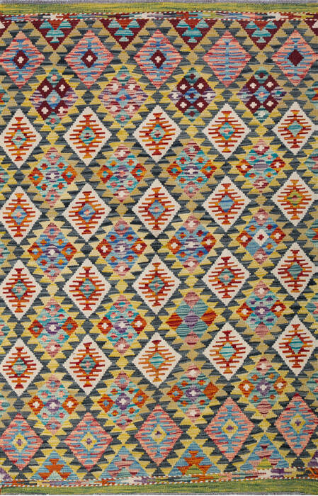 Kilim Multicolor Hand Knotted 41 X 64 Area Rug 700-147442 Image 0