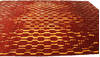 Modern-Contemporary Red Hand Knotted 101 X 139 Area Rug 254-147443 Thumb 4