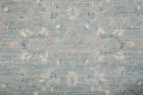 Chobi Grey Runner Hand Knotted 211 X 81 Area Rug 700-147450 Image 5