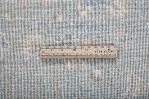 Chobi Grey Runner Hand Knotted 211 X 81 Area Rug 700-147450 Image 7