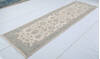 Chobi Beige Runner Hand Knotted 210 X 97 Area Rug 700-147451 Thumb 2