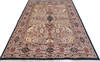 Pak-Persian Blue Hand Knotted 90 X 120 Area Rug 700-147455 Thumb 1