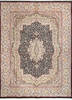 Pak-Persian Black Hand Knotted 90 X 120  Area Rug 700-147456 Thumb 0