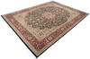Pak-Persian Black Hand Knotted 91 X 122  Area Rug 700-147457 Thumb 2