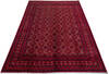 Khan Mohammadi Red Hand Knotted 103 X 139 Area Rug 700-147458 Thumb 1