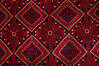 Khan Mohammadi Red Hand Knotted 103 X 139 Area Rug 700-147458 Thumb 3