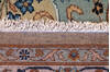 Kashan Beige Hand Knotted 100 X 133 Area Rug 254-147460 Thumb 1