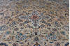 Kashan Beige Hand Knotted 100 X 133  Area Rug 254-147460 Thumb 3