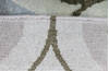 Modern-Contemporary Green Hand Knotted 99 X 140 Area Rug 254-147462 Thumb 1
