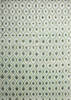 Modern-Contemporary Green Hand Knotted 99 X 140 Area Rug 254-147462 Thumb 0