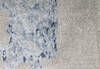 Modern-Contemporary Grey Hand Knotted 103 X 135 Area Rug 254-147464 Thumb 4