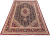 Pak-Persian Black Hand Knotted 61 X 93  Area Rug 700-147465 Thumb 1