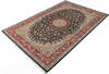 Pak-Persian Black Hand Knotted 60 X 94 Area Rug 700-147466 Thumb 2