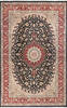 Pak-Persian Black Hand Knotted 60 X 94 Area Rug 700-147466 Thumb 0