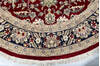 Pak-Persian Red Round Hand Knotted 50 X 50  Area Rug 700-147467 Thumb 3