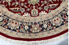 Pak-Persian Red Round Hand Knotted 50 X 50 Area Rug 700-147467 Thumb 3
