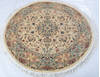 Pak-Persian Beige Round Hand Knotted 51 X 51  Area Rug 700-147468 Thumb 1