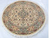 Pak-Persian Beige Round Hand Knotted 51 X 51 Area Rug 700-147468 Thumb 1