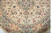 Pak-Persian Beige Round Hand Knotted 51 X 51  Area Rug 700-147468 Thumb 2