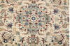 Pak-Persian Beige Round Hand Knotted 51 X 51 Area Rug 700-147468 Thumb 3