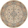Pak-Persian Beige Round Hand Knotted 51 X 51 Area Rug 700-147468 Thumb 0